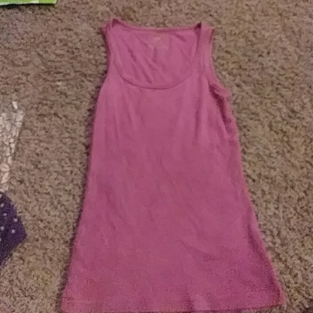 Pink tank top